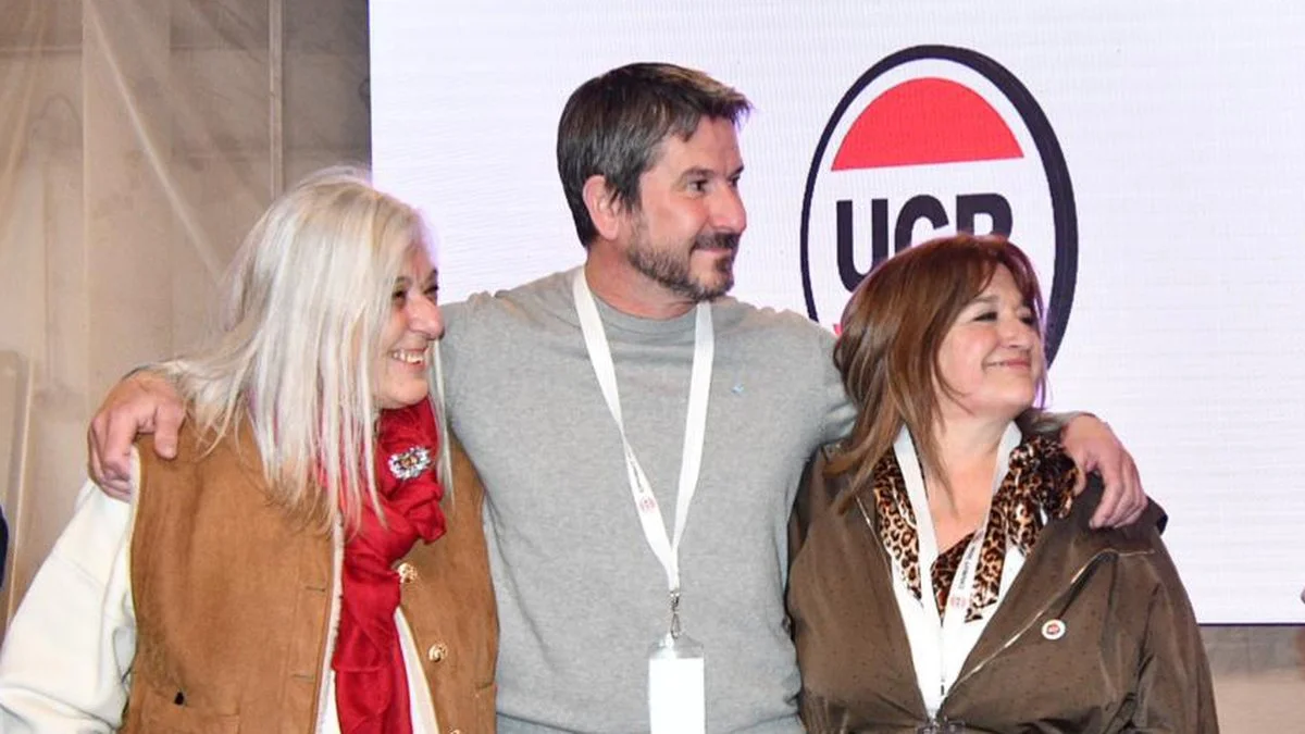 Gerardo emrino junto a Edith Terenzi