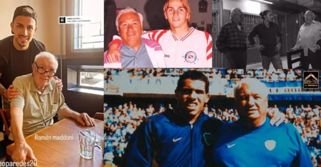 La despedida de Leandro Paredes a Ramón Maddoni. 2