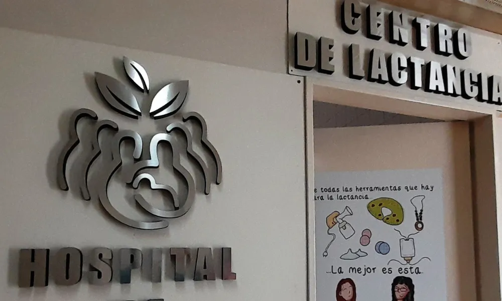 Centro de lactancia en el hospital Ísola