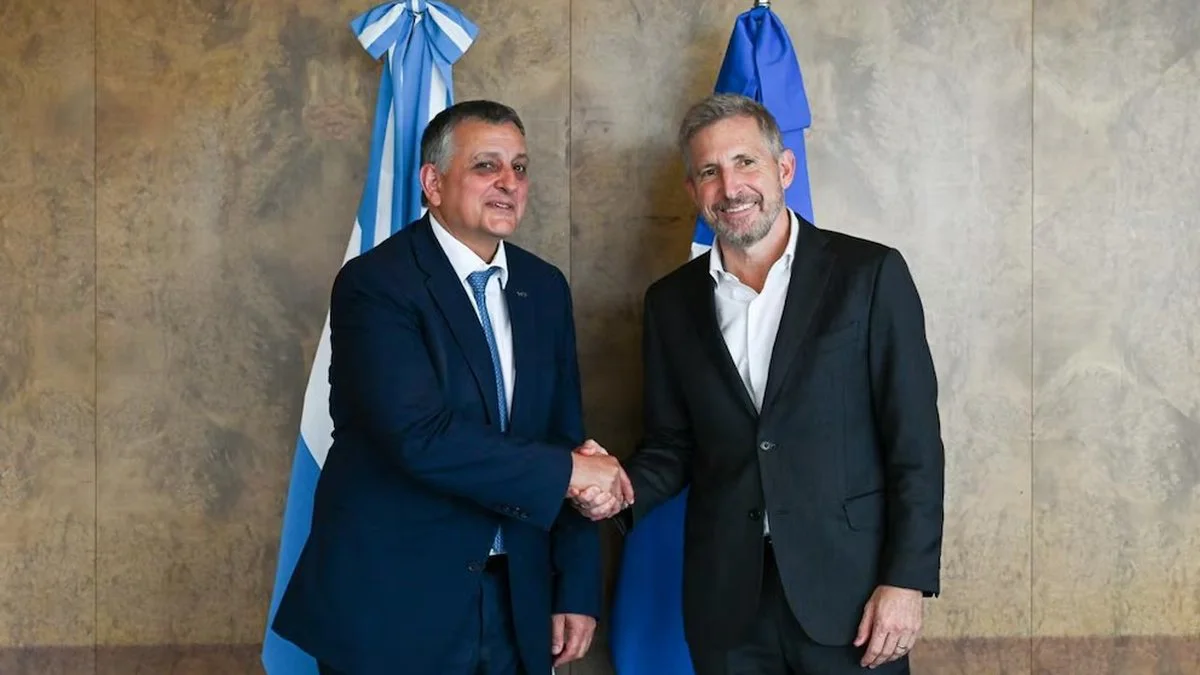 Horacio Marín y Rogelio Frigerio