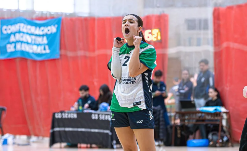 Cadetes de Chubut. Foto Club de handball Deportivo Kaizen.