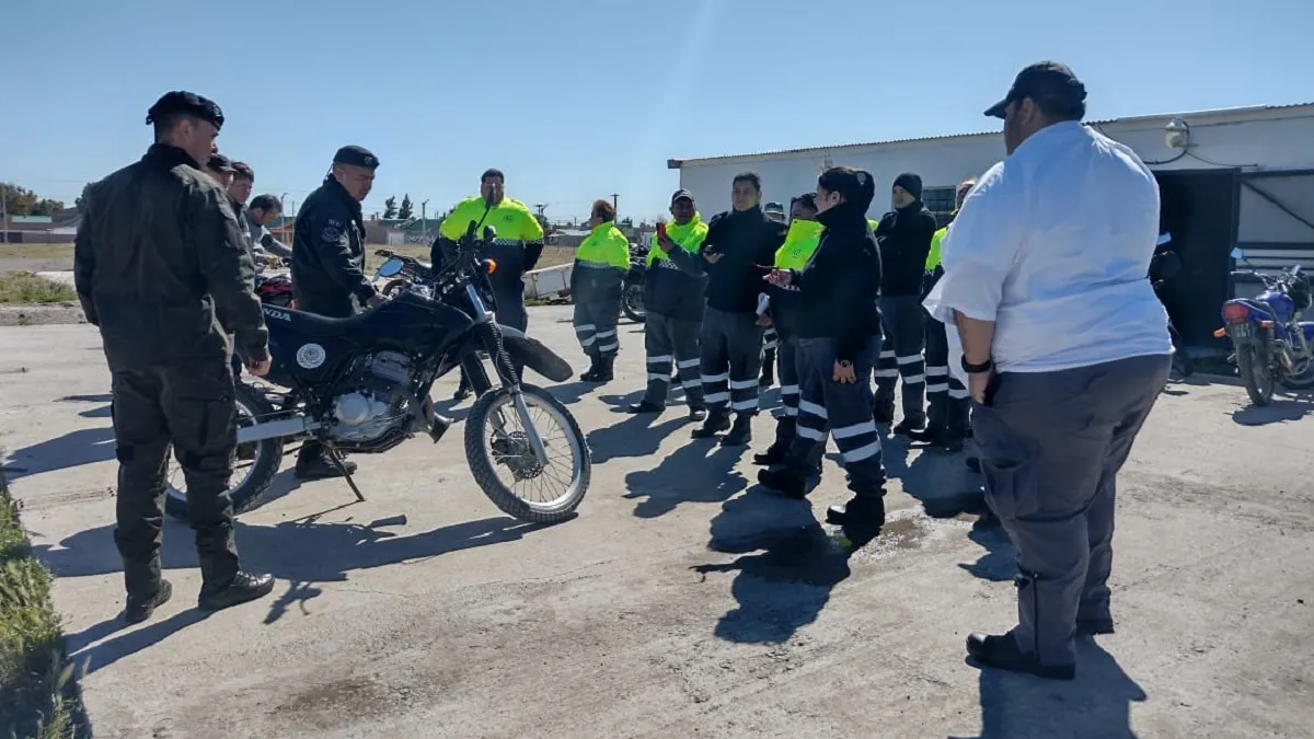 Capacitación de agentes municipales de Trelew
