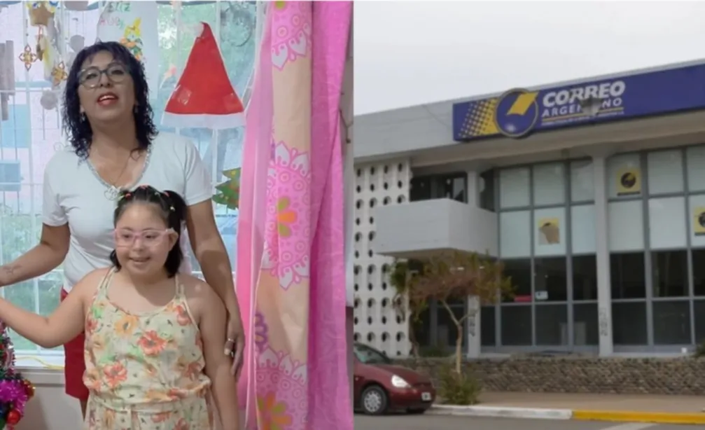 Olga Norambuena y su hija