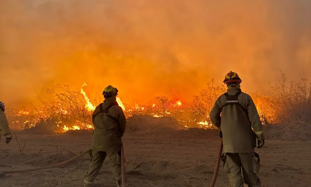 Incendio en la Ruta 3