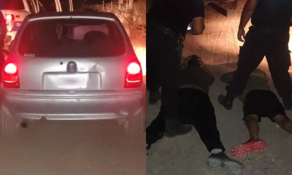 Detienen a un conductor con un arma de fuego en Madryn