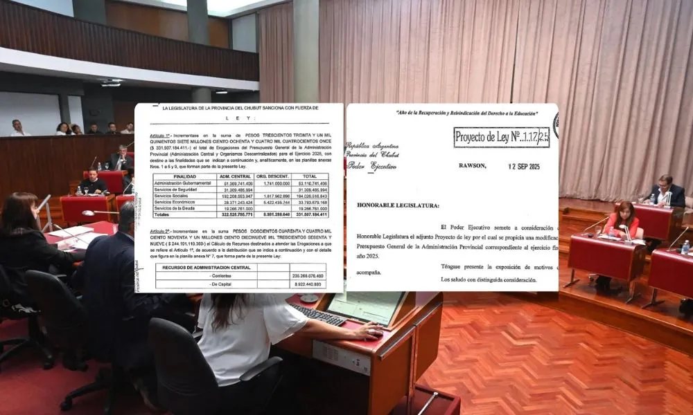 Legislatura presentacion apliación de presupuesto