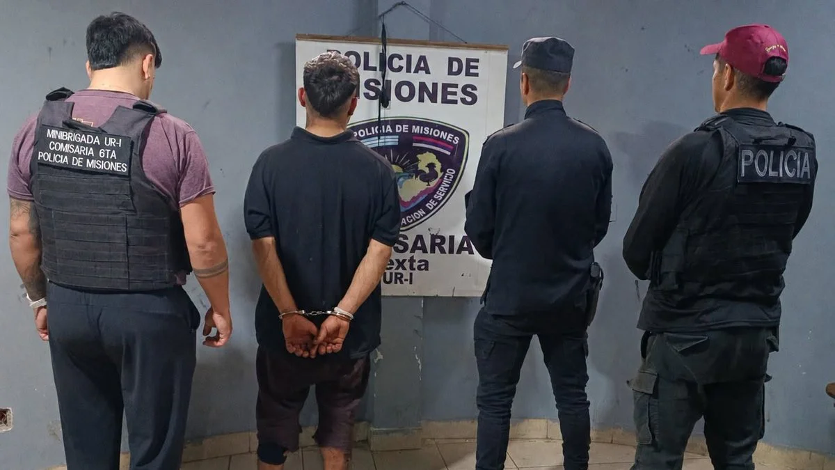 Robó en un comercio lo atraparon luego de una persecución
