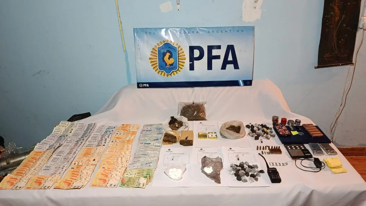 Incautan drogas en Chubut