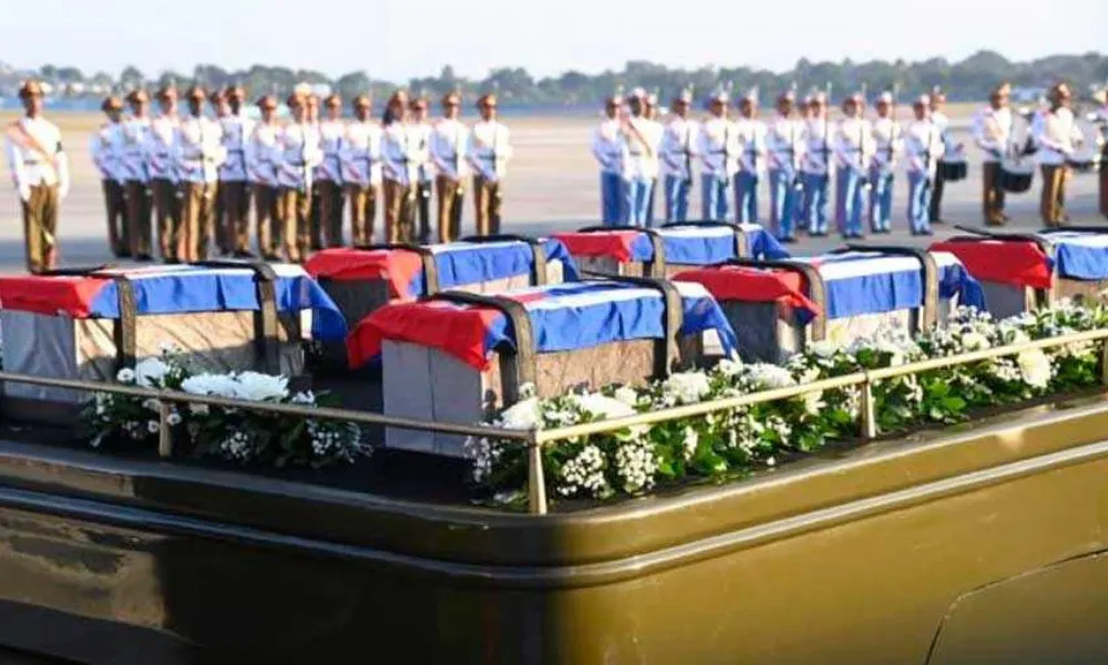 despedida de Cuba a soldados