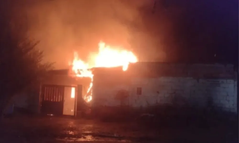 Incendio de vivienda