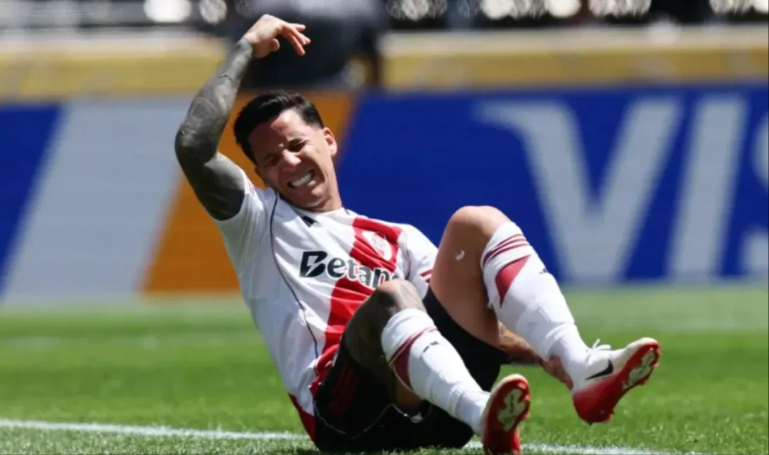 El delantero de River continúa con la recuperación tras su lesión