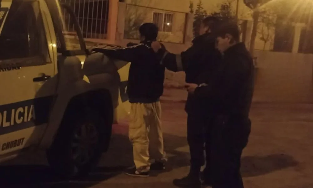 Control policial en Trelew dejó un detenido