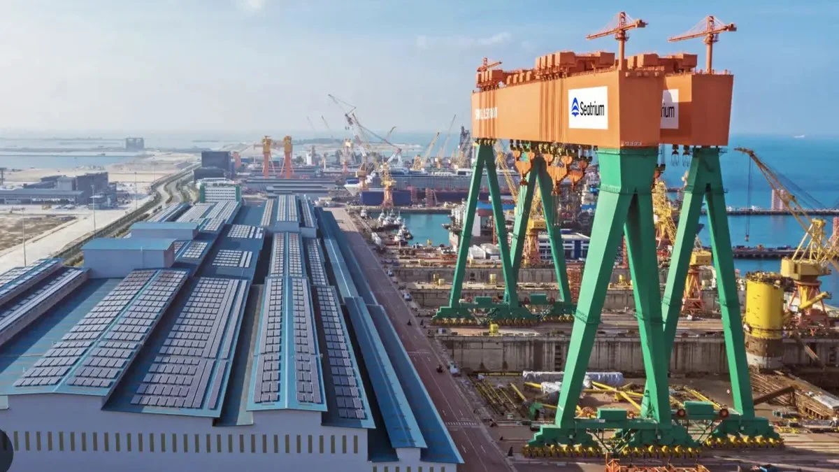 Las instalaciones de Seatrium, en Singapur, por donde pasará el Hilli Episeyo