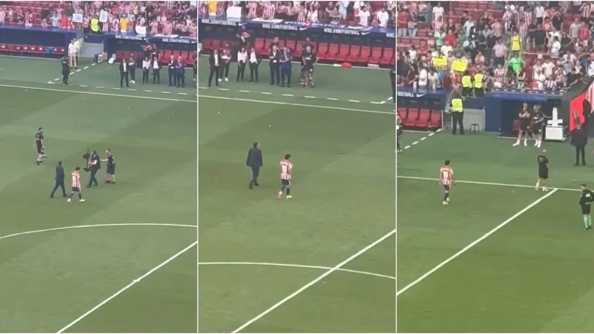 Julián Álvarez no saluda