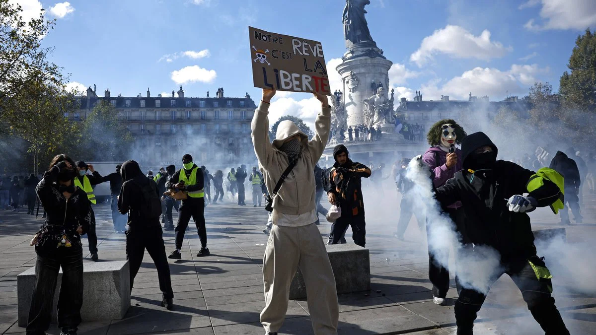 Protestas en Francia