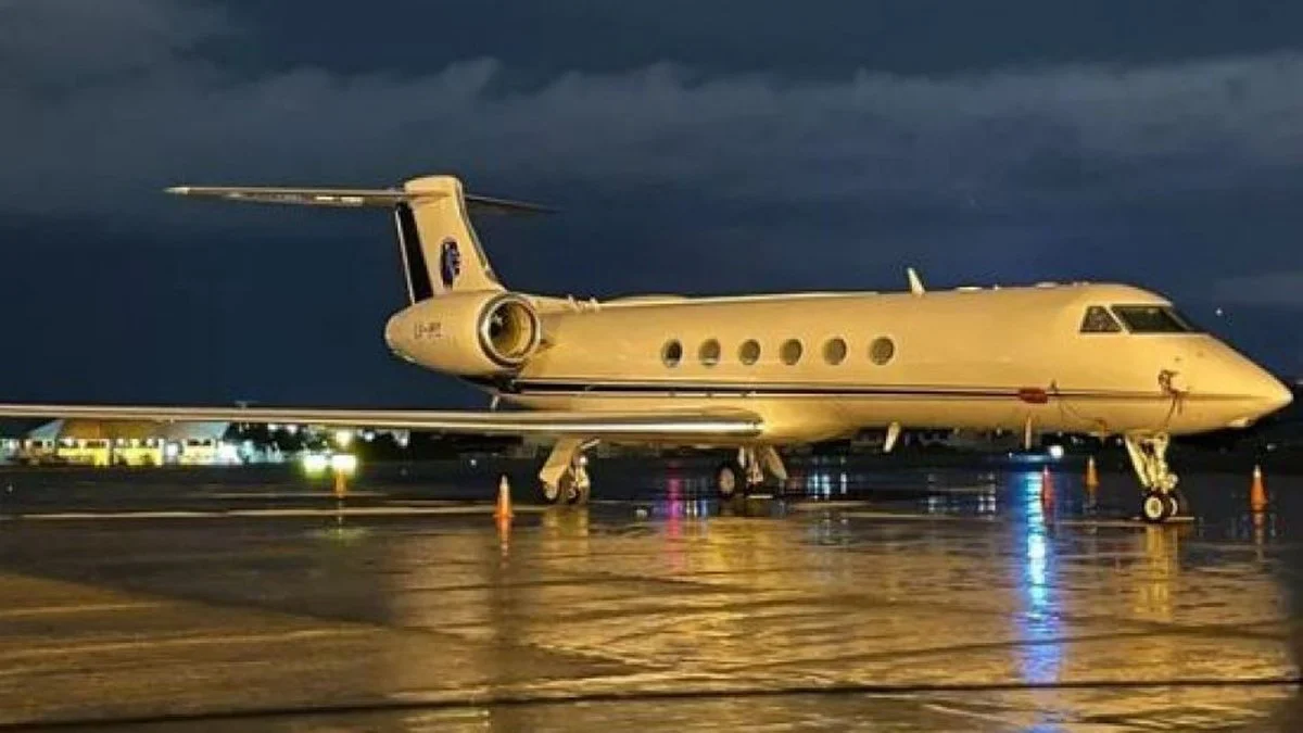 Avión de Messi
