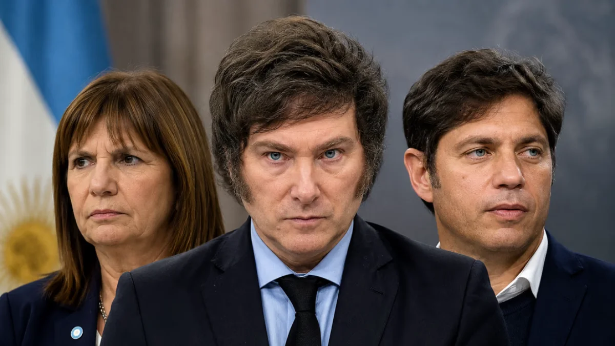 Encuesta por cuánto margen Milei le ganaría a Bullrich o a Kicillof en un balotaje