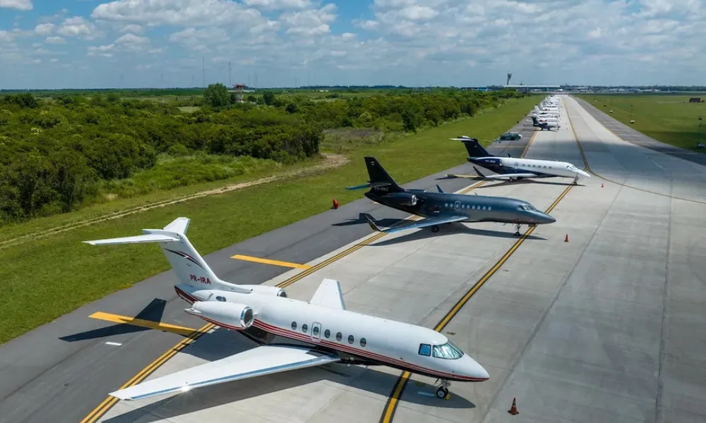 Jets privados en Ezeiza