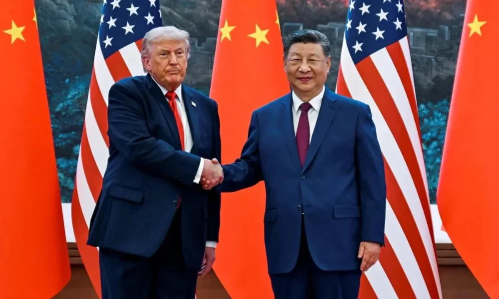 Donald Trump y Xi Jinping. Foto gentileza GN Noticias