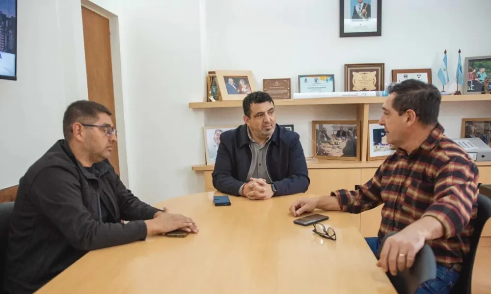 Reunión por controles en Rawson