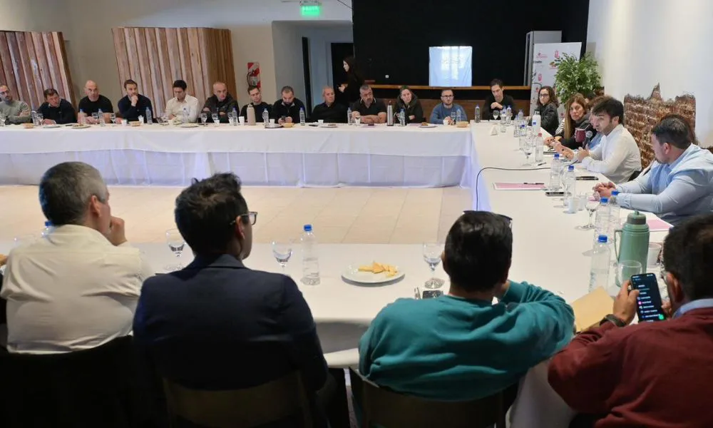 Reunión de gabinete en Camarones