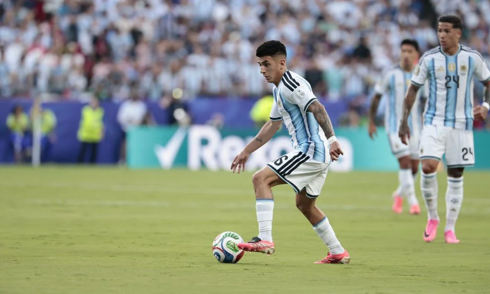 Thiago Almada. Foto X @Argentina