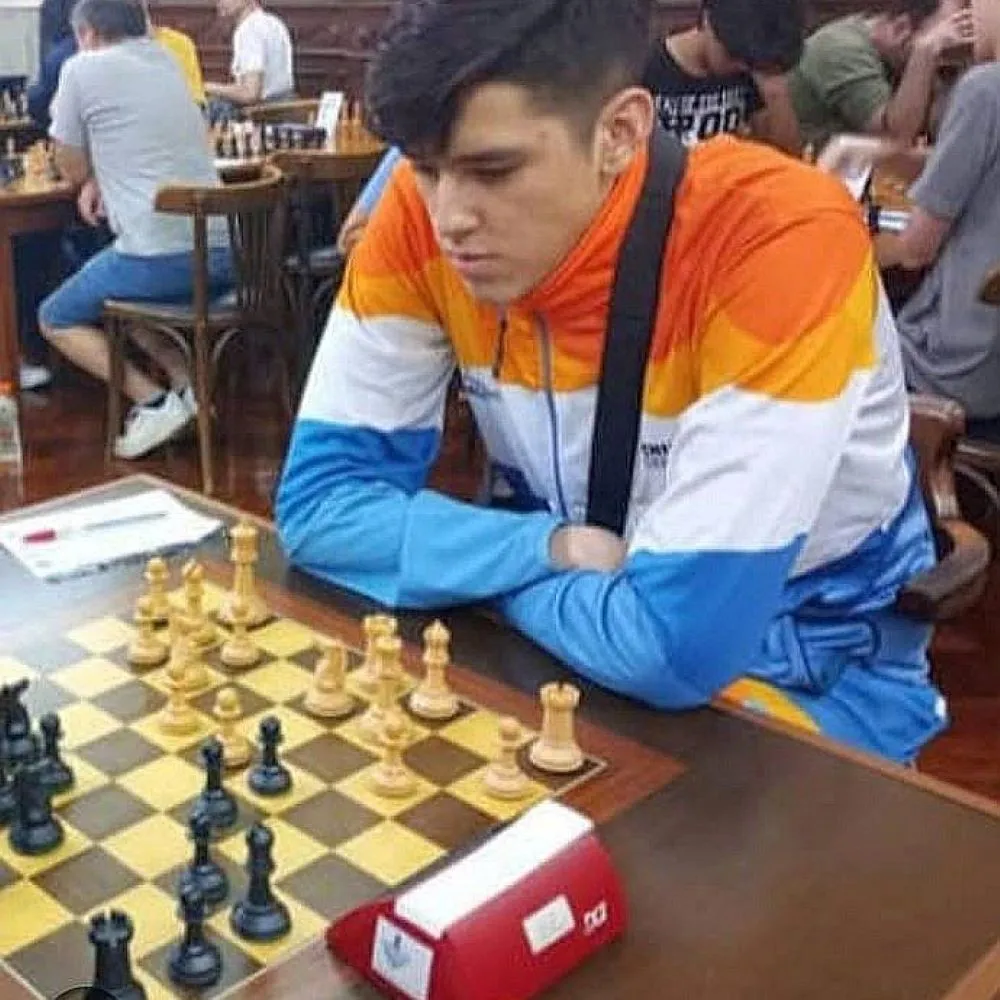 Sebastián Moreno Pérez fue reconocido como el mejor ajedrecista Sub-20 del país.