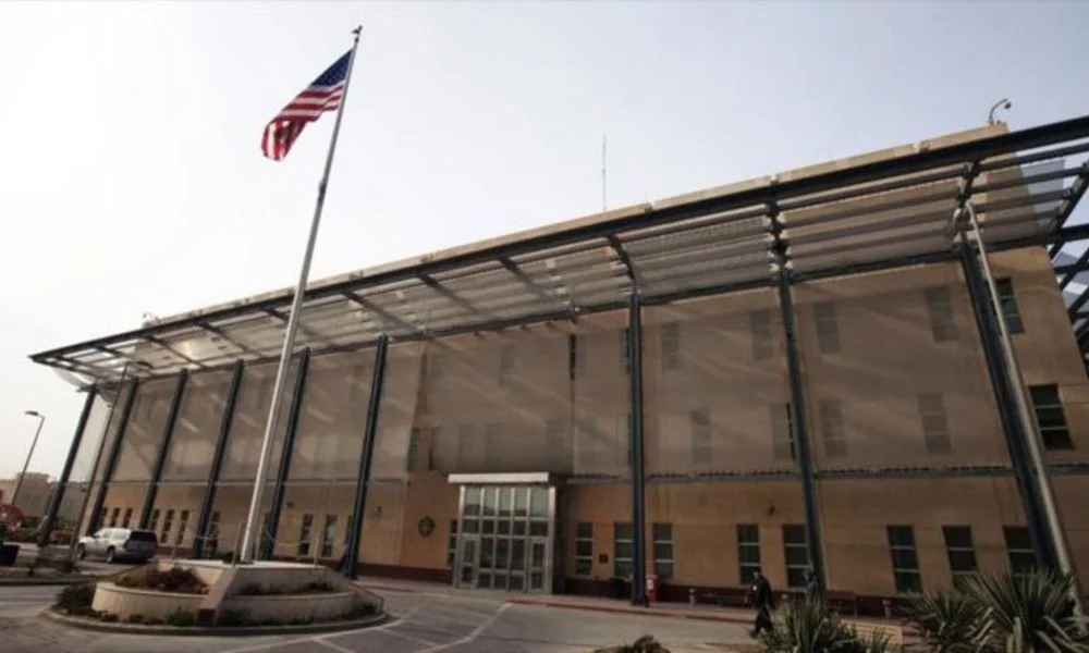 Embajada de Estados Unidos en Bagdad. Foto Clarín