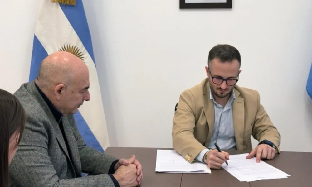 Firma de convenio secretaría electoral