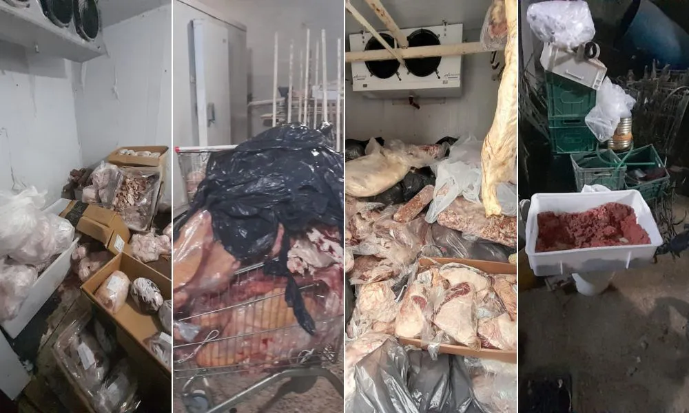 Decomisan carne no apta para el consumo