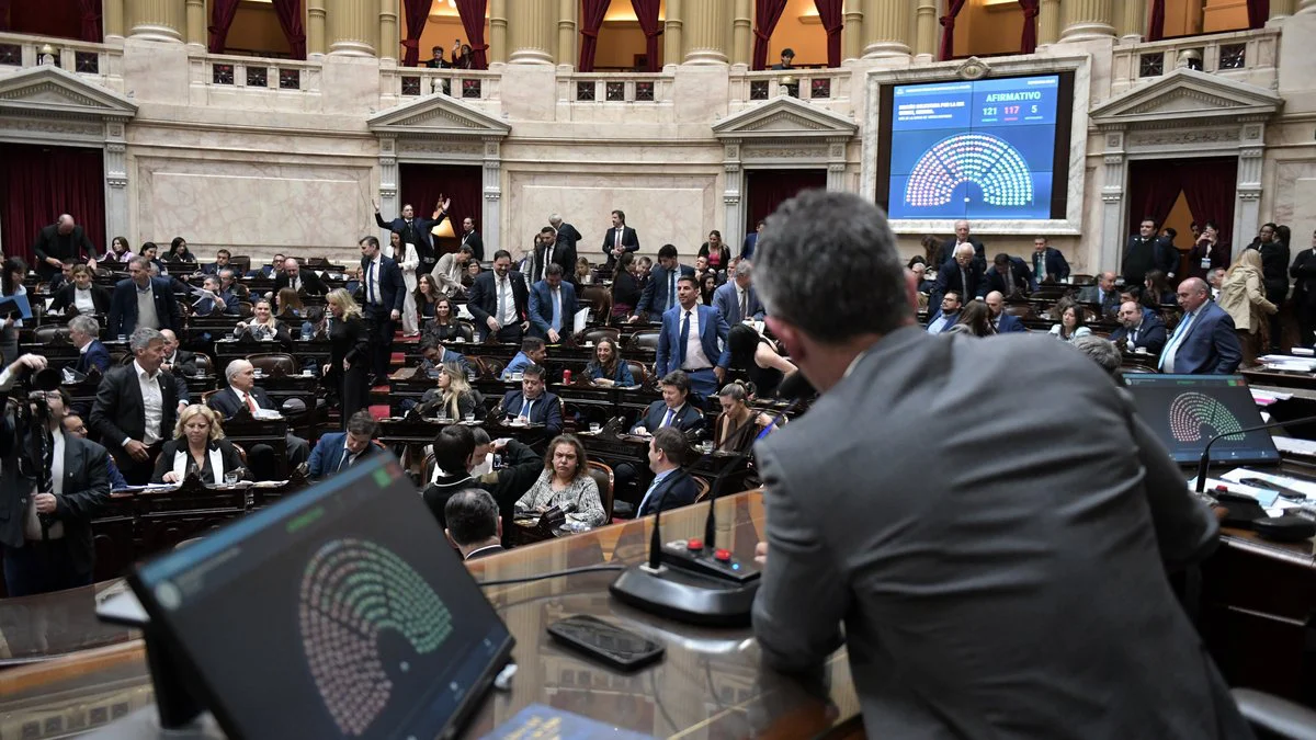 Cámara de Diputados. Foto X @DiputadosAR