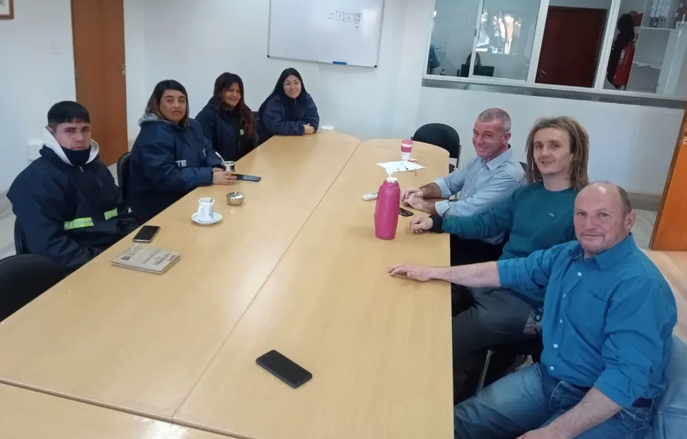 Reunión Gaiman- Cooperativa de trabajo