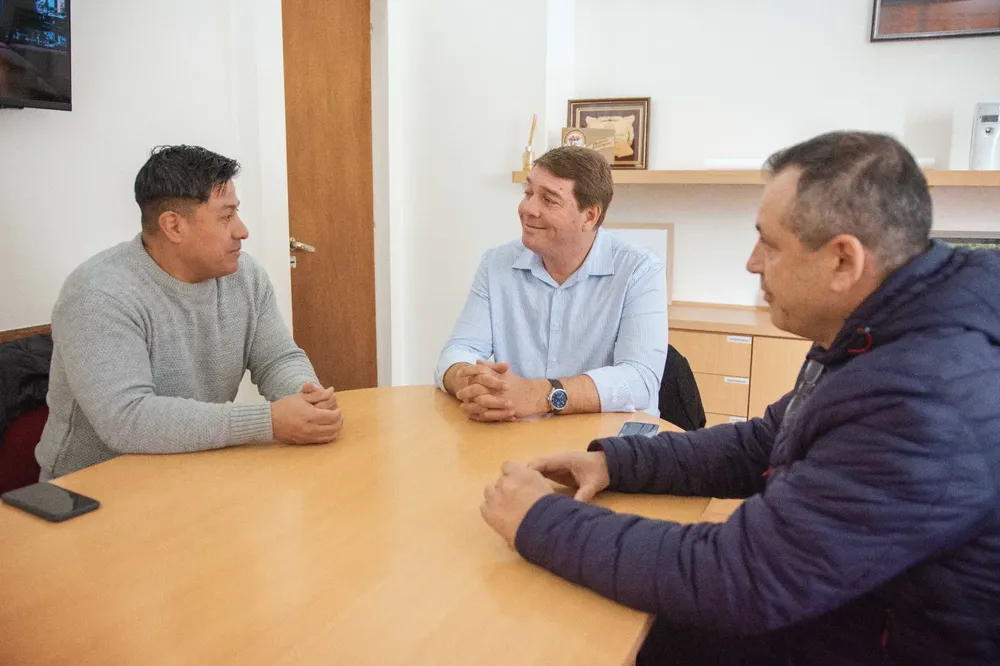 El intendente Biss se reunió con el jefe de la Unidad Operativa Federal Rawson
