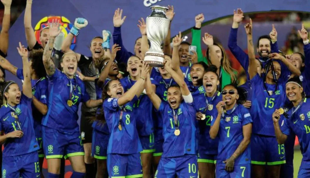 La Selección femenina de Brasil volvió a levantar la Copa América