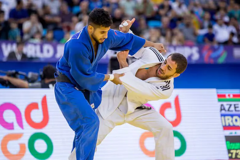 Sajjad Sehen. Judoca