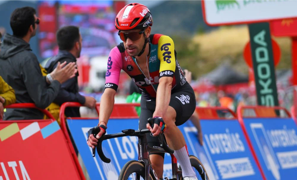 El ciclista chubutense terminó tercero en la etapa reina de la competencia turca.