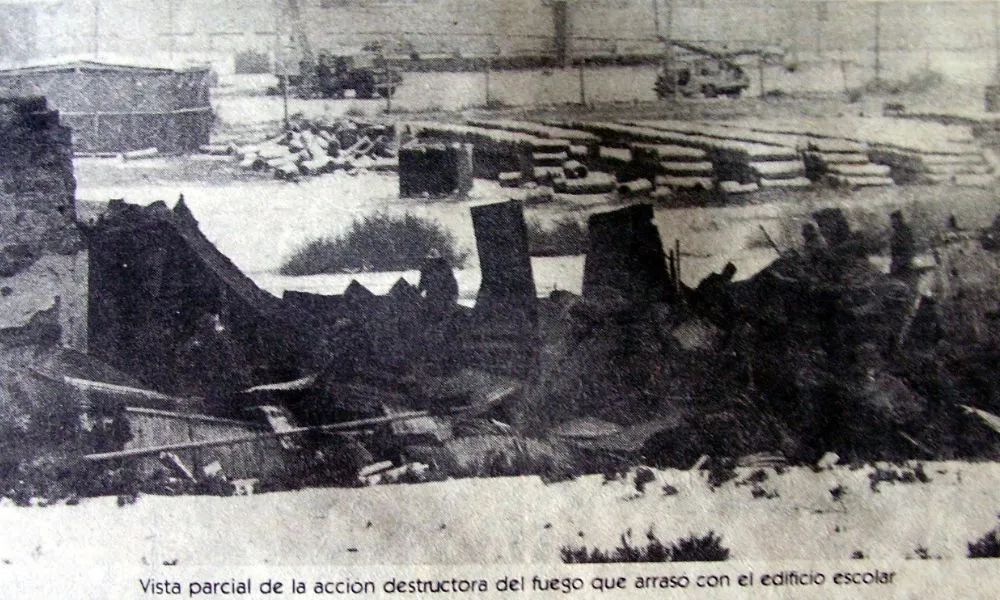 Incendio en la Politécnica