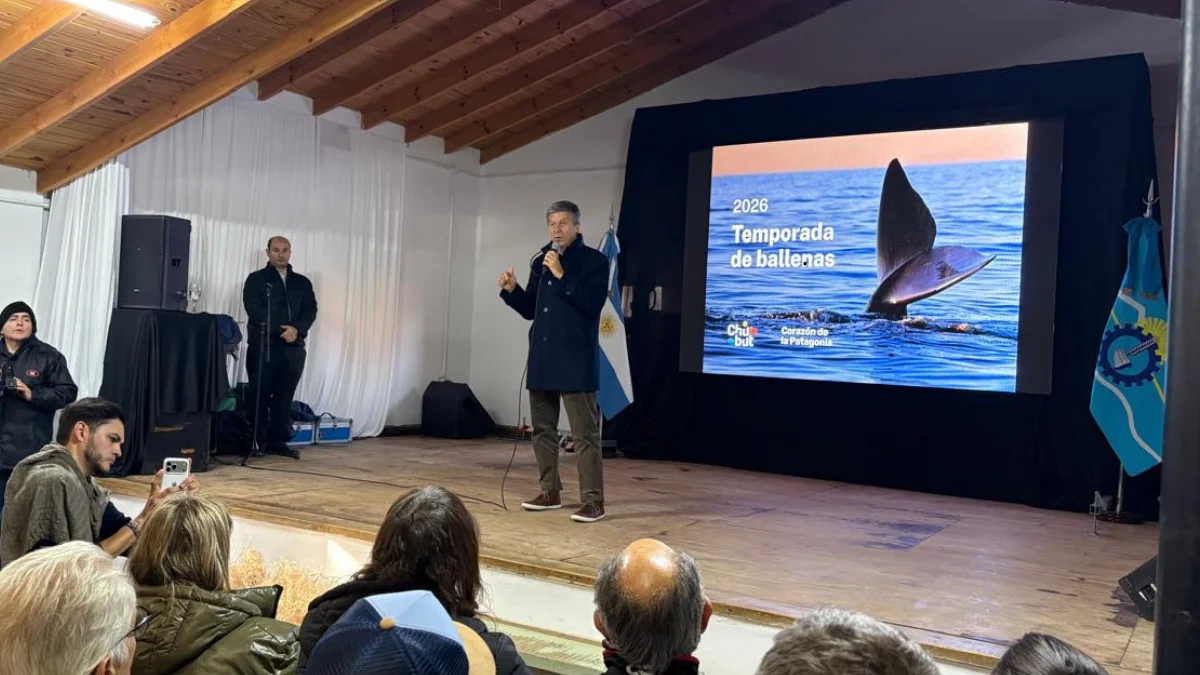 Chubut inauguró la Temporada de Ballenas 2026-2
