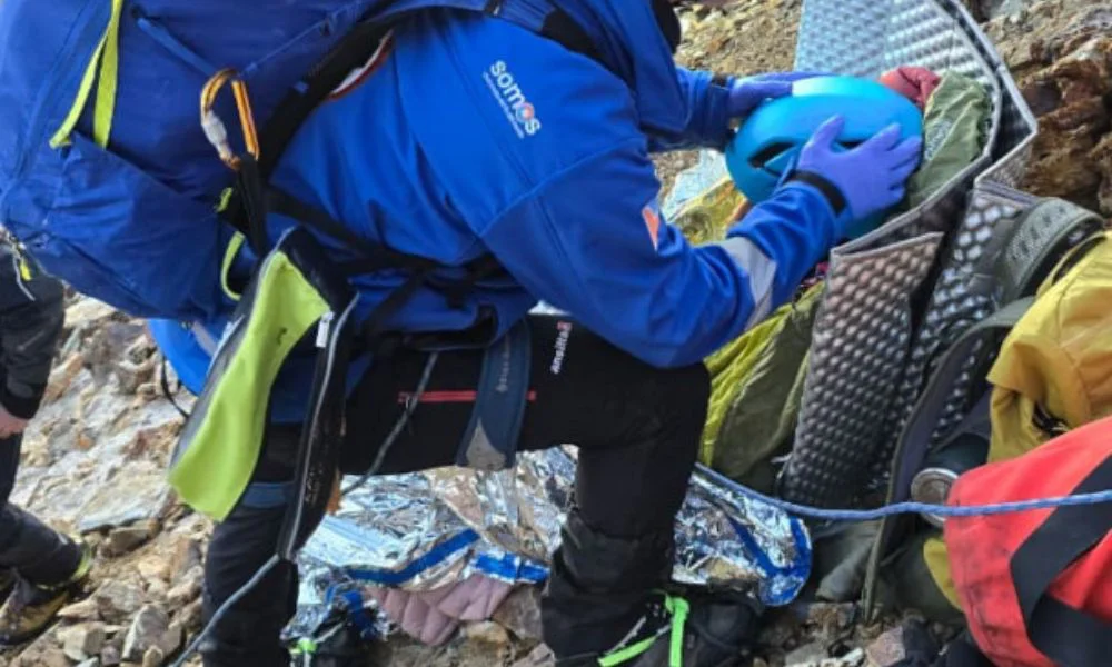 Doce horas de rescate extremo en Cerro Bonete