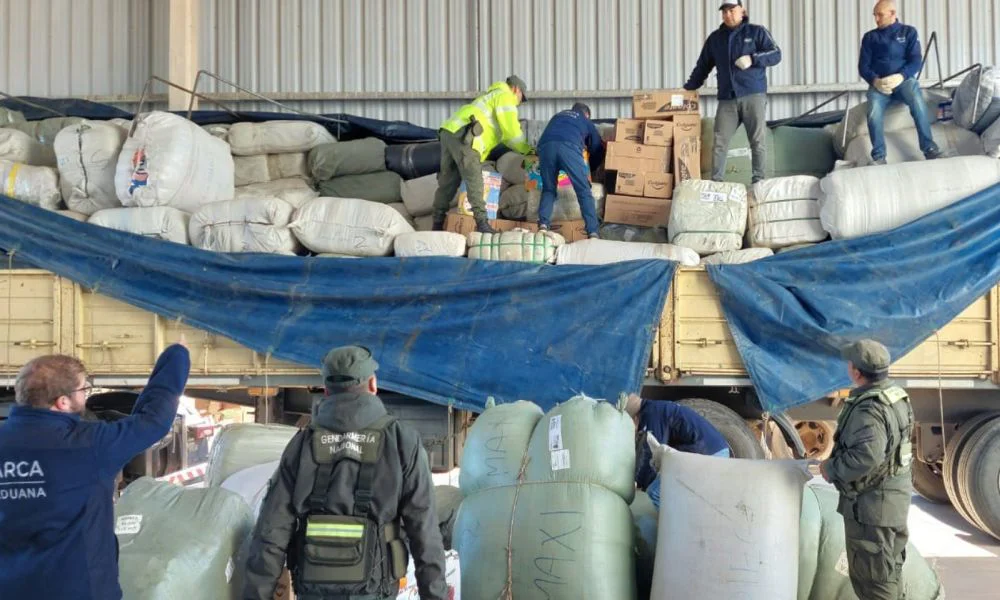 Retienen ropa de contrabando por 1580 millones