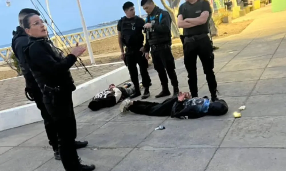 Operativo cerrojo en Puerto Madryn permitió detener a ladrones de celular