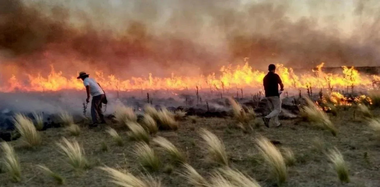 Incendios en La Pampa