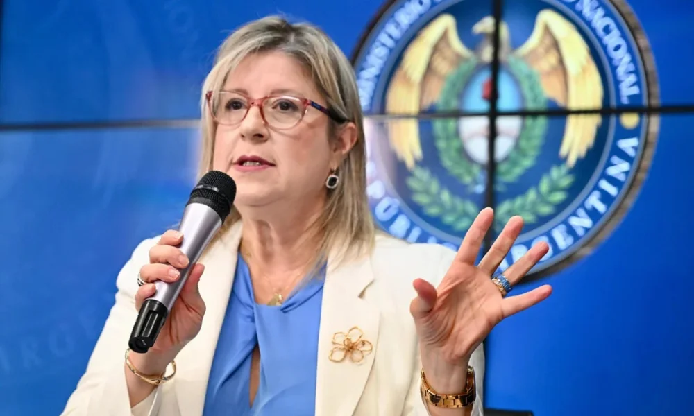  ministra de Seguridad, Alejandra Monteoliva