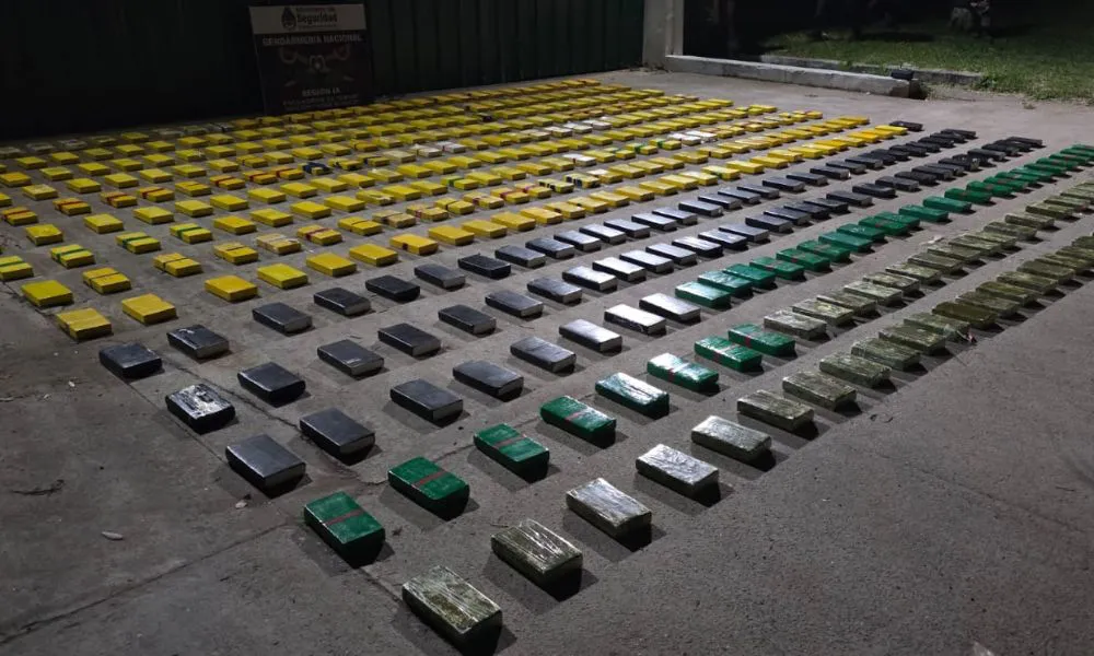 Cargamento de cocaína secuestrado en Salta