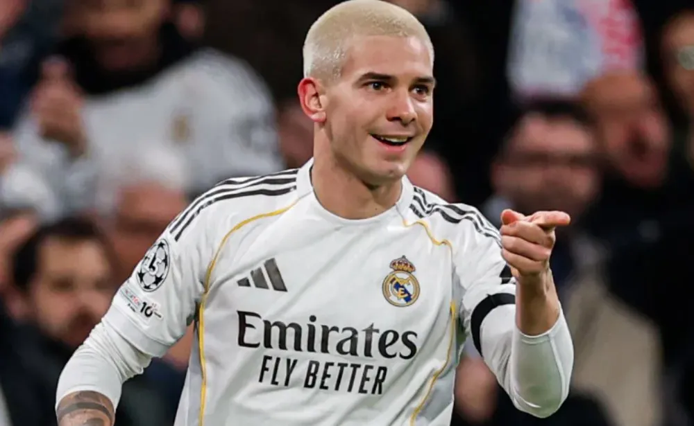 El juvenil del Real Madrid habló tras su primer gol europeo