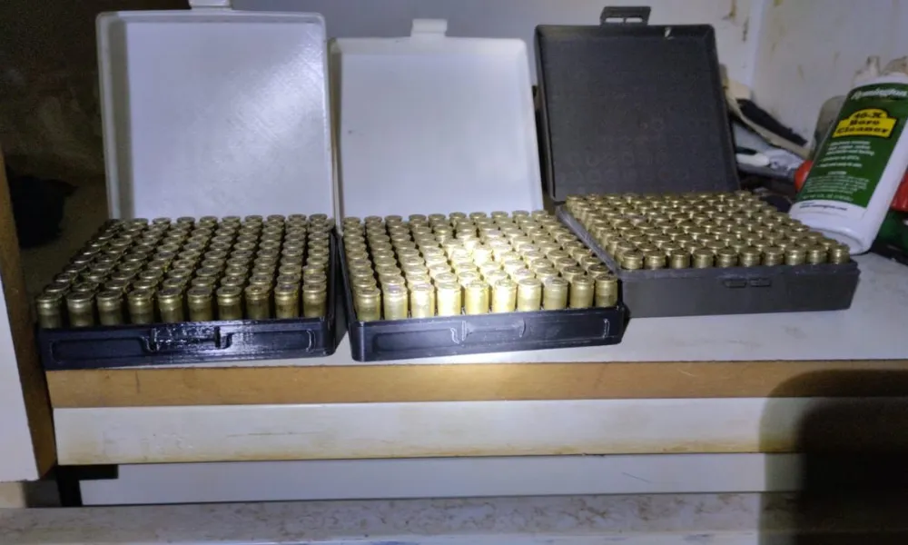 Municiones secuestradas