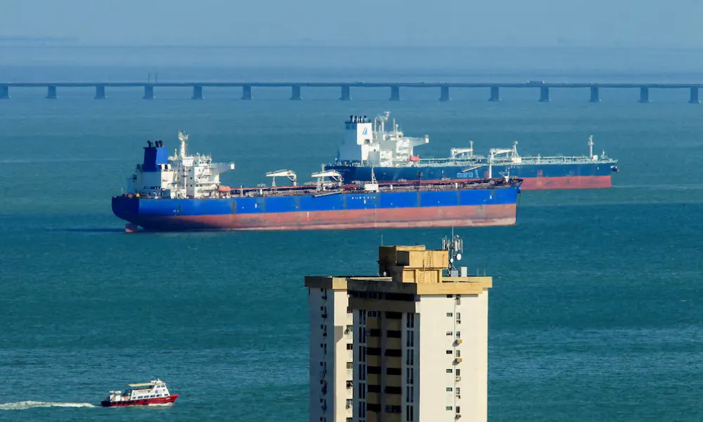 buques petroleros en Maracaibo