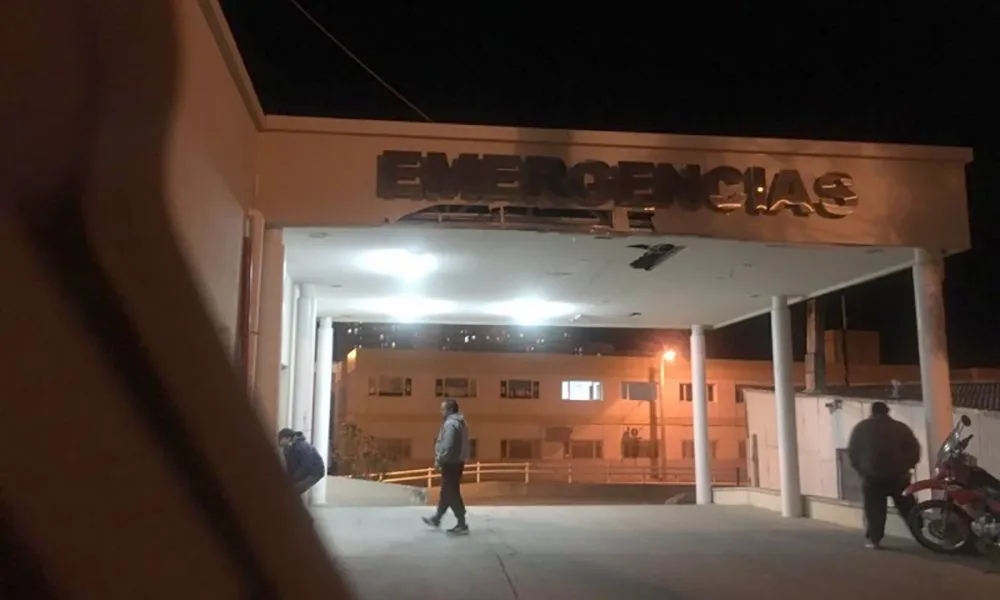 Sala de emergencias Hospital de Comodoro Rivadavia.