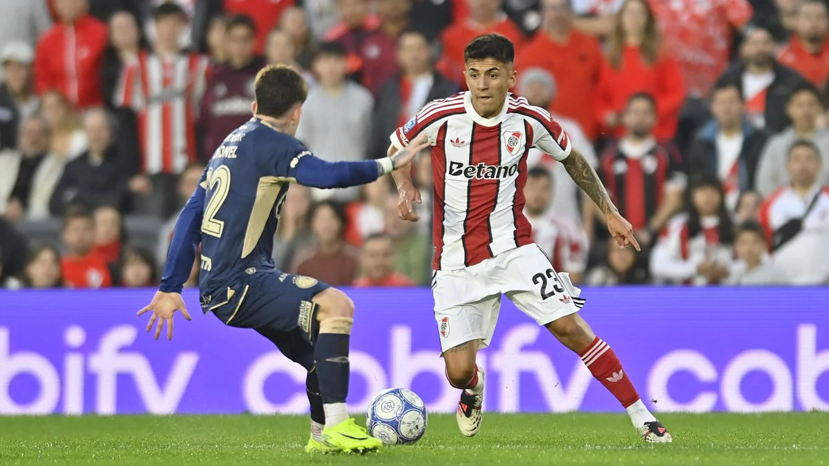 Thiago Almada en River Foto: Noticias Argentinas