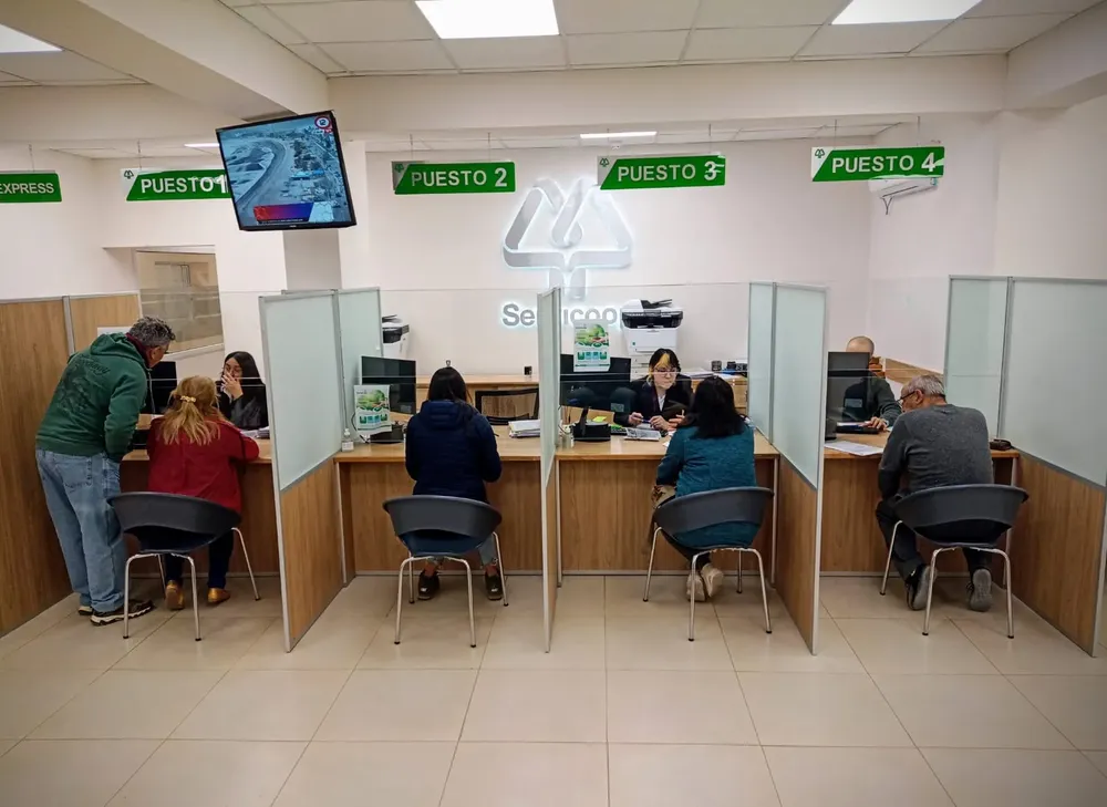 Puestos de atención al público de SERVICOOP